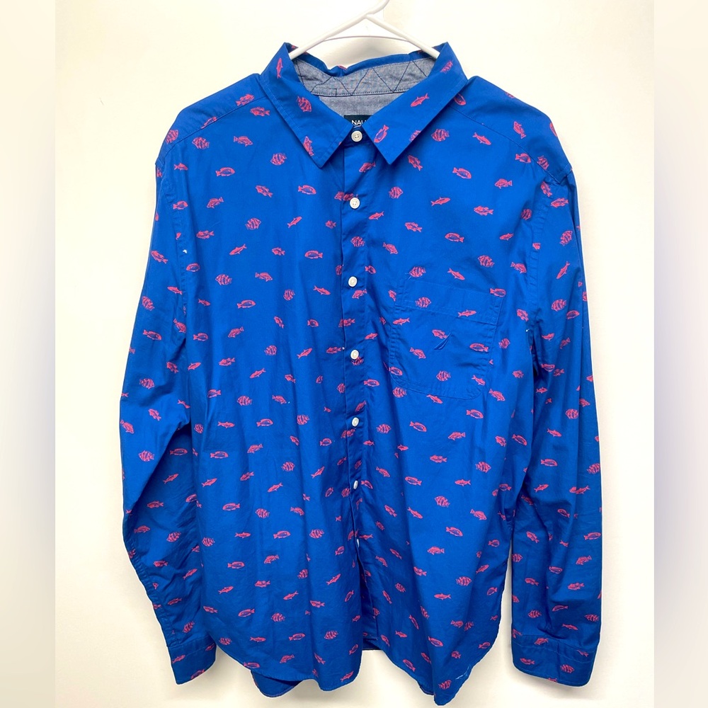 Nautica Men’s Casual Button Down